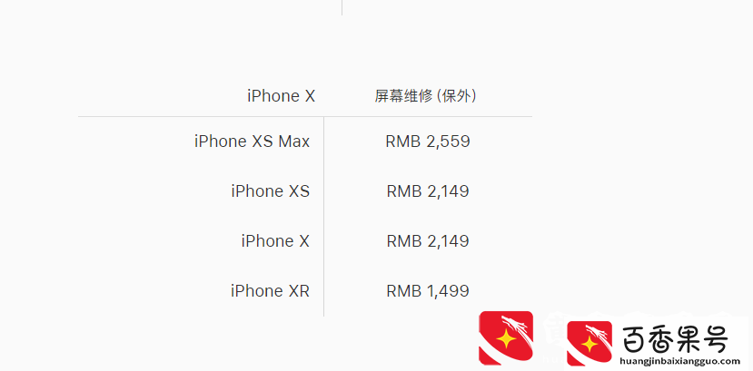 苹果iPhonex/xs max屏幕坏了怎么办？换屏幕多少钱